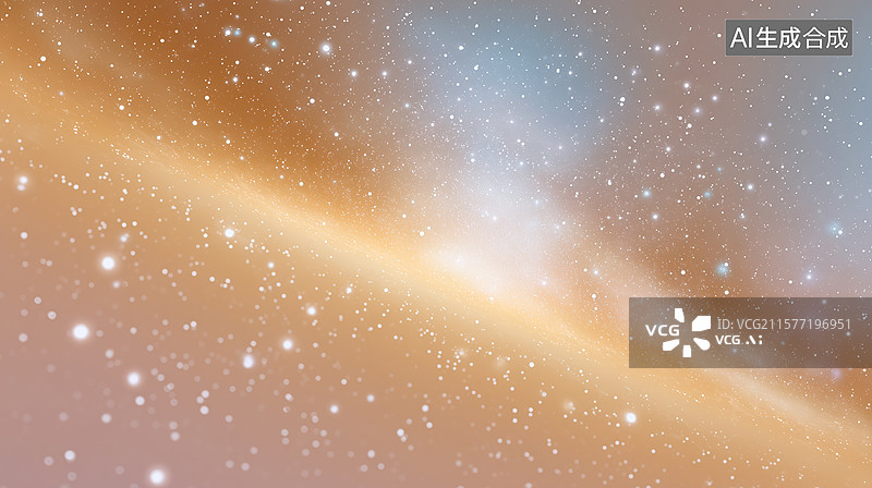 【AI数字艺术】梦幻星云光效背景图片素材
