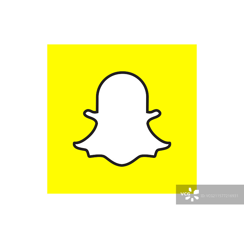 Snapchat标志图标图片素材