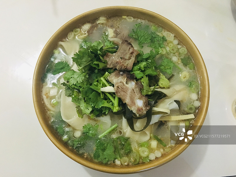河南登封羊肉烩面图片素材