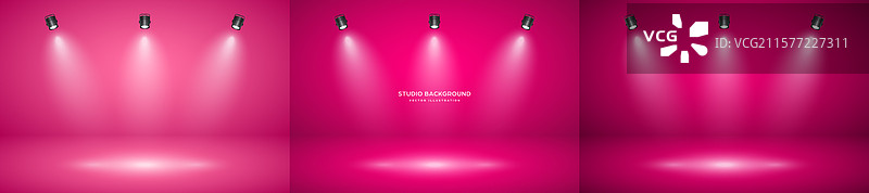 空旷的工作室抽象背景柔和聚光灯图片素材