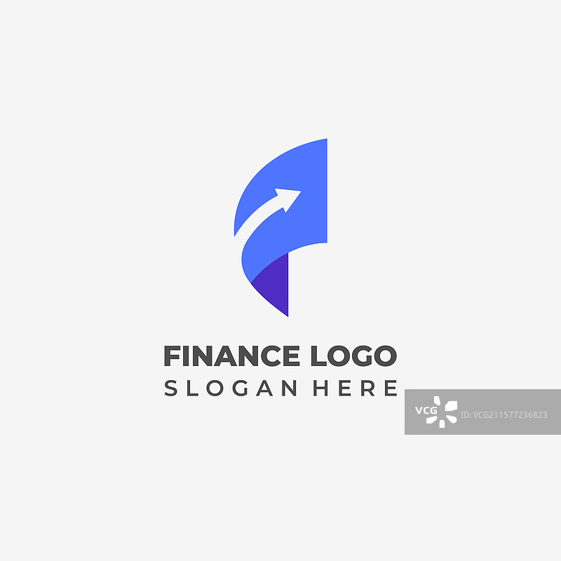 基于箭头的金融专业标志图片素材