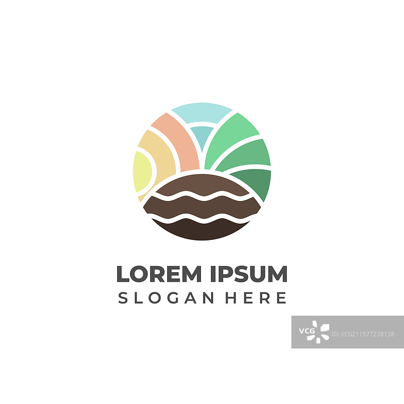 宁静的有机生长波浪图片素材