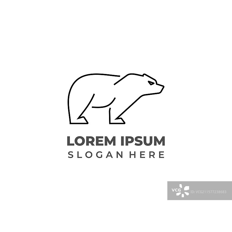 雄伟的灰熊与强大的森林精灵图片素材