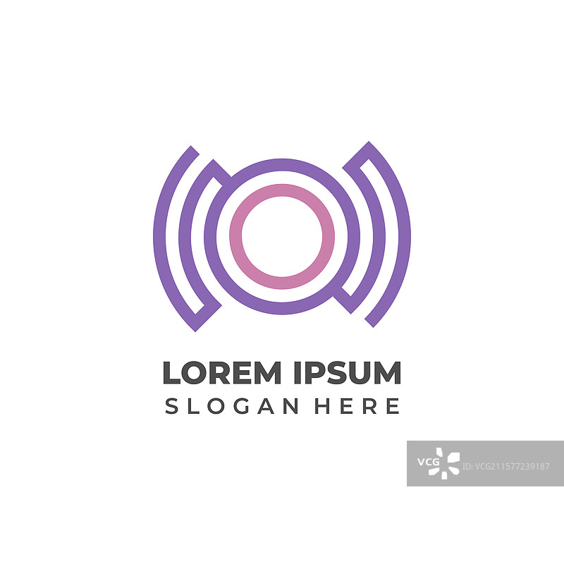 无限循环圈，展现永恒魅力图片素材