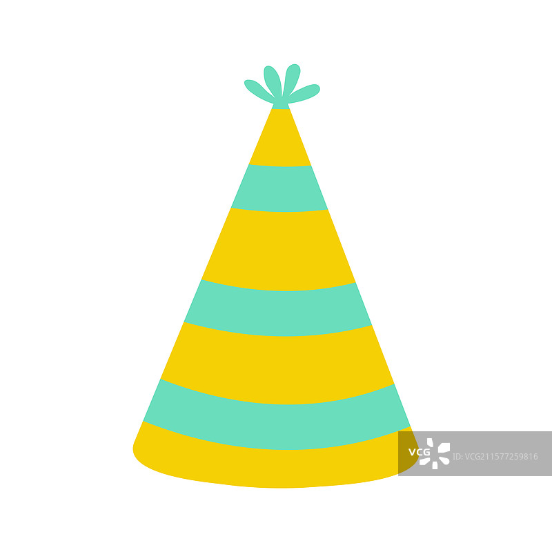 五彩缤纷的派对帽，适合庆祝和节日活动图片素材