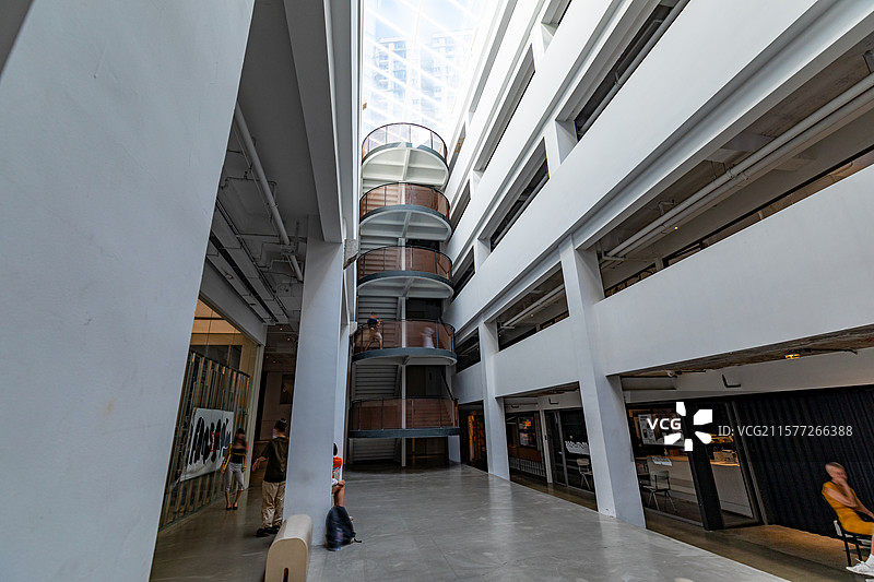 上海市静安区 延平路与胶州路之间 现所创意园图片素材