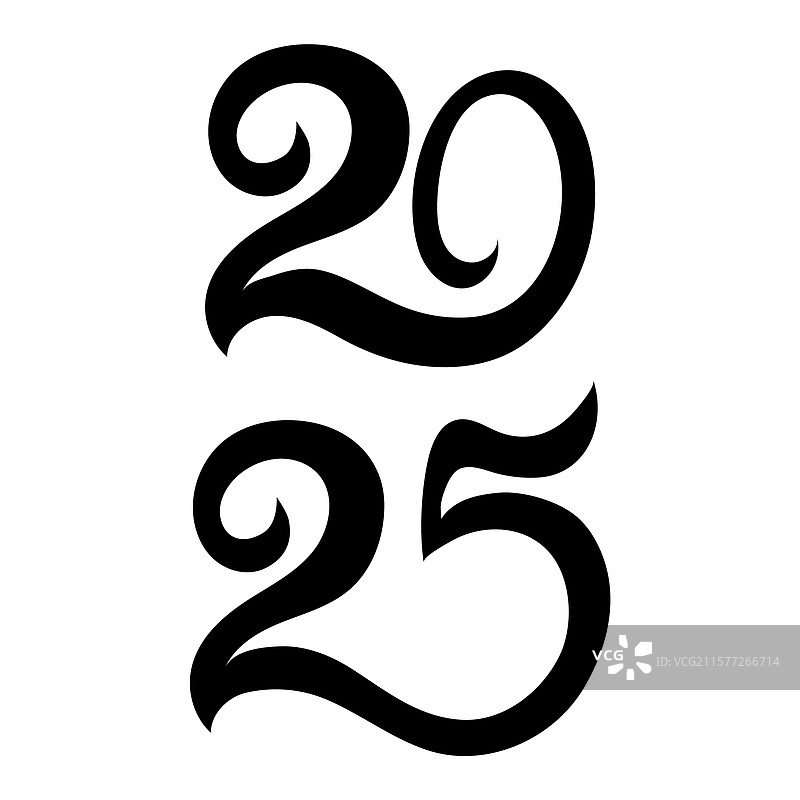 2025 手写文本排版设计图片素材