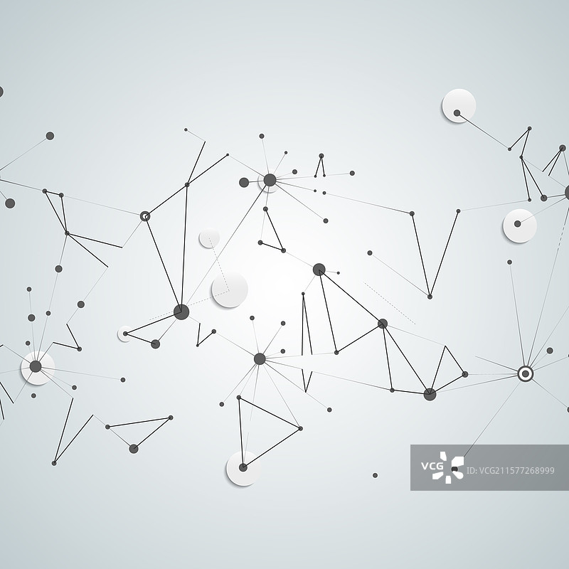 连接线条和点的丛集背景图片素材