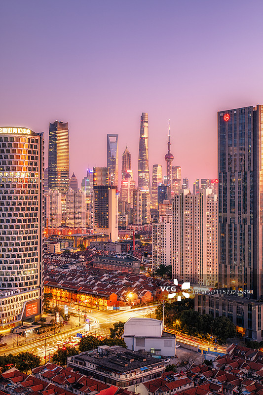 上海北外滩 陆家嘴CBD图片素材