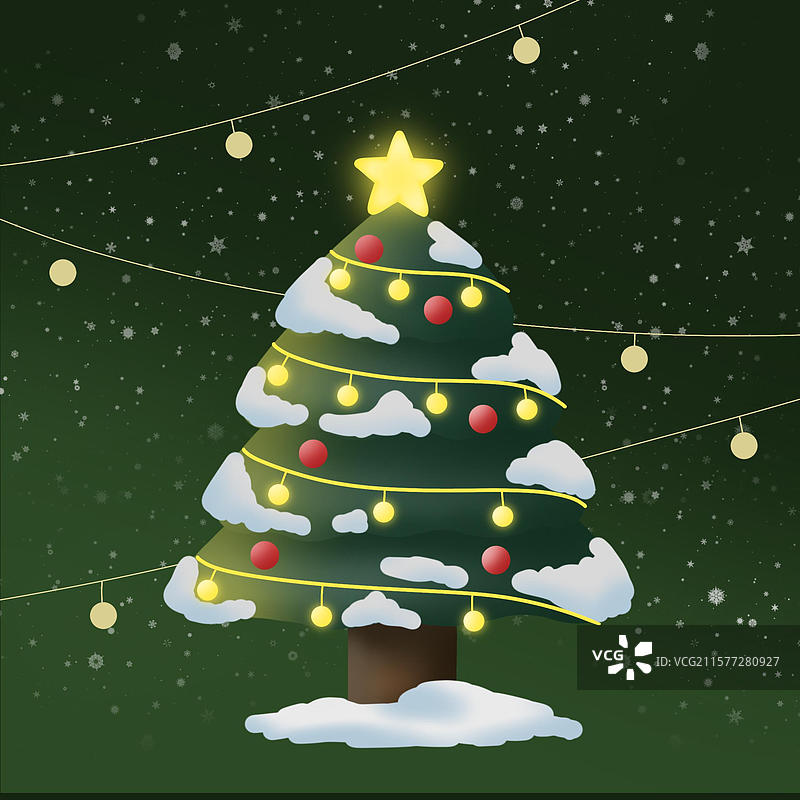 圣诞树图片素材