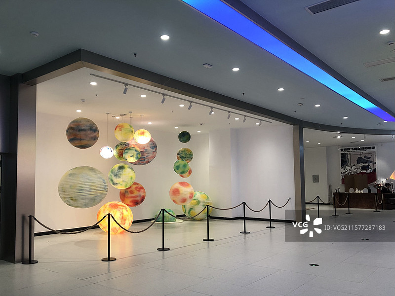 商场一角图片素材