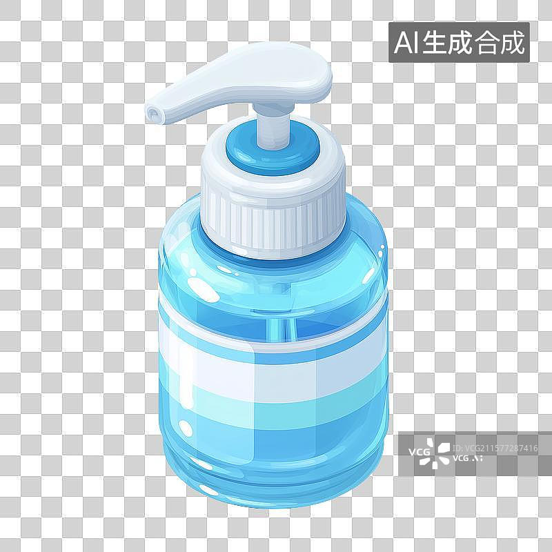 【AI数字艺术】洗手液图标图片素材