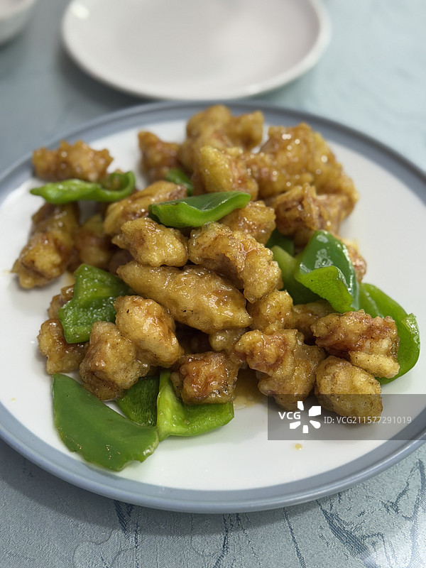 东北菜 溜肉段图片素材