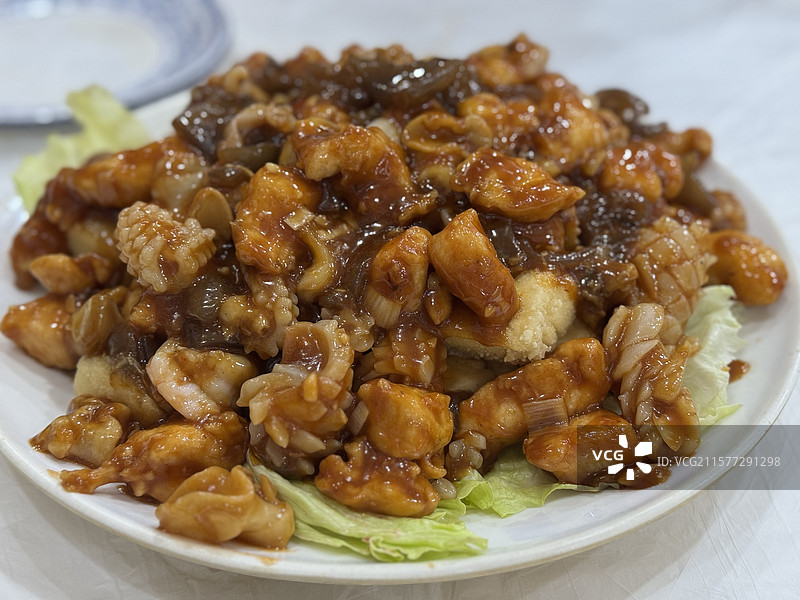 天津特色菜-八珍豆腐图片素材