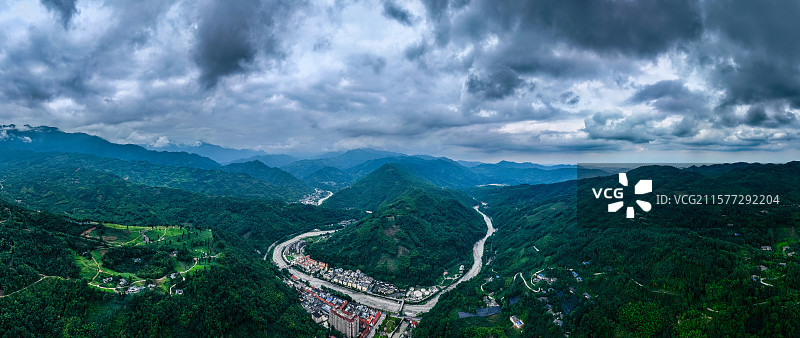 花水湾及周边环境图片素材
