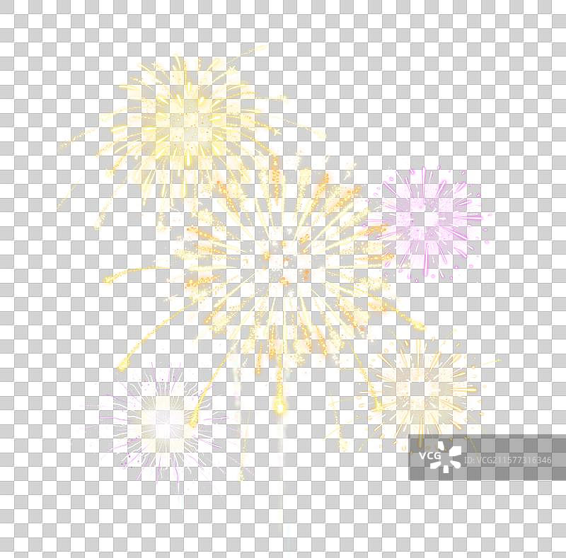 烟花元素图片素材