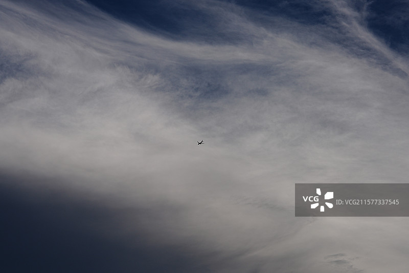 空与飞机图片素材