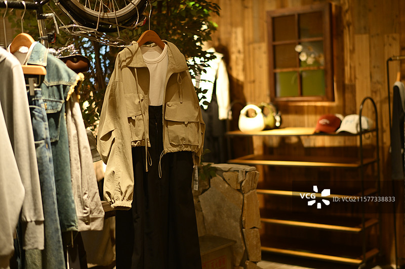 服装店场景图片素材