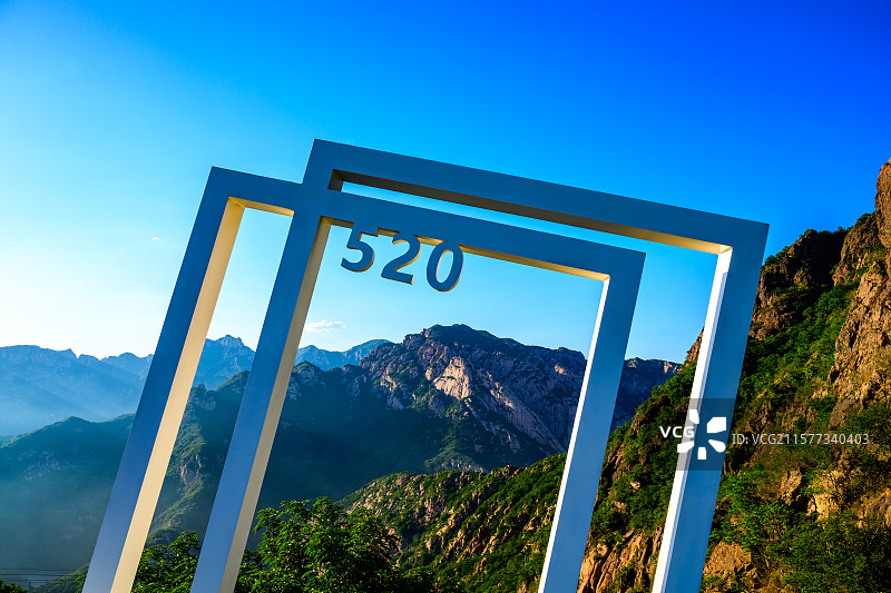 河北秦皇岛山海关角山景区图片素材