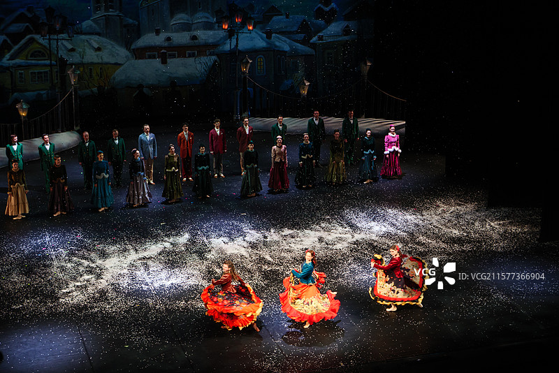 莫斯科芭蕾舞大剧院图片素材