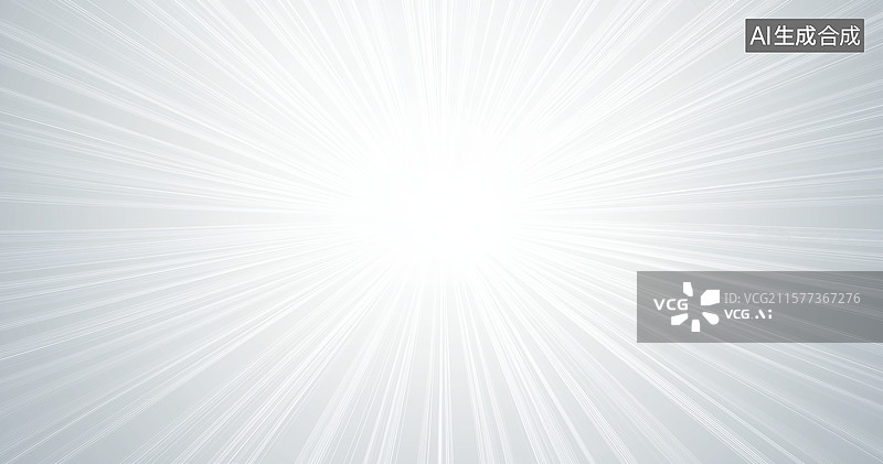 【AI数字艺术】光芒四射的白色背景图片素材