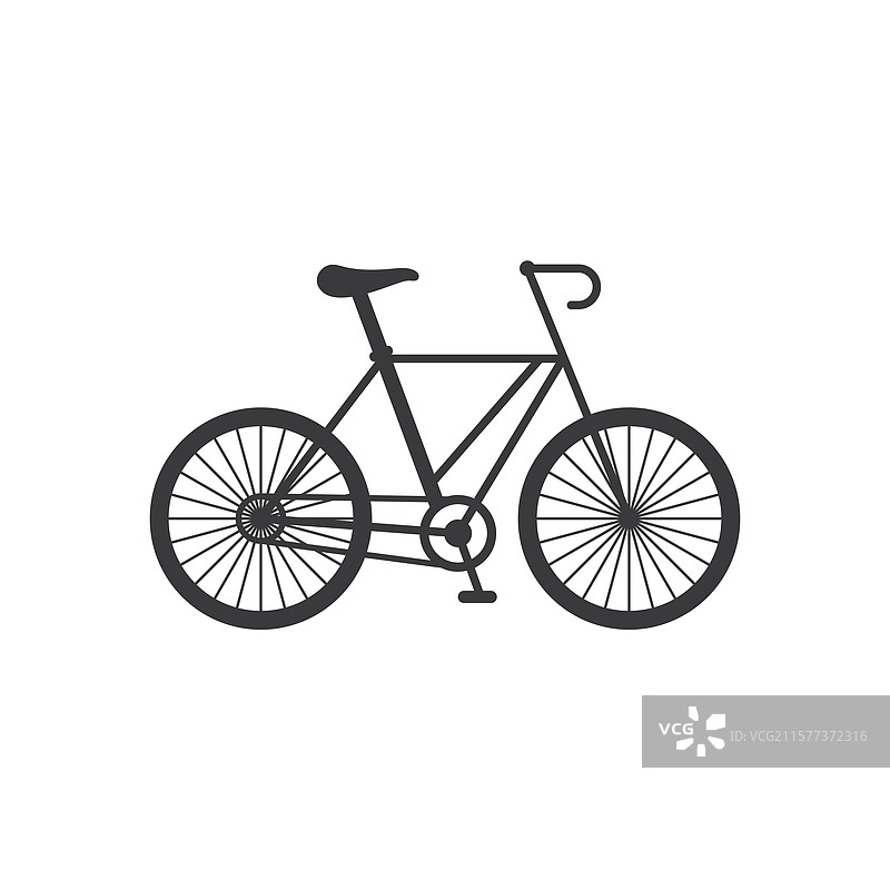 自行车图标图片素材