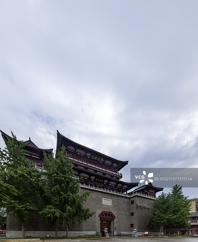 湖北襄阳，襄阳昭明台，重点文物保护单位图片素材