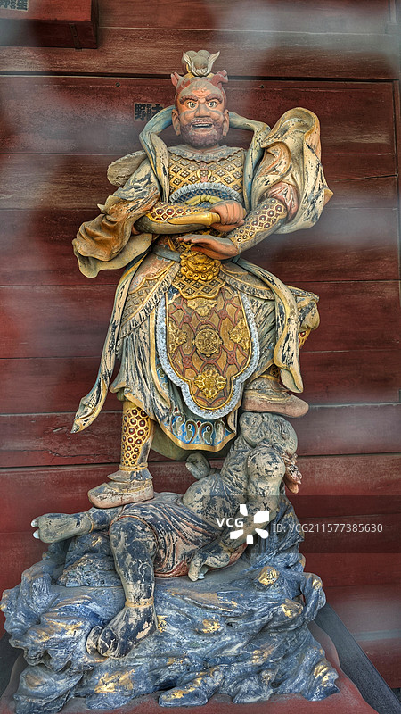 日本东京护国寺位于文京区，建于 1681 年，属真言宗丰山派，有诸多文化财，每月 18 日开放本堂，图片素材