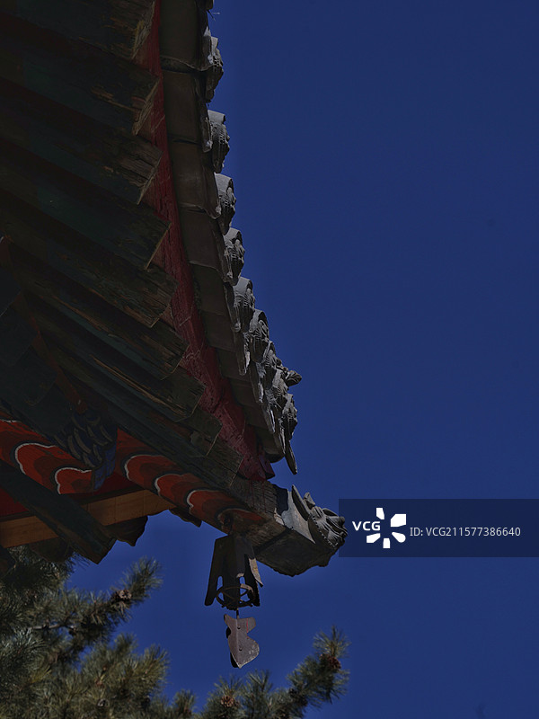 五台山集福寺位于台怀镇，始建于清，属藏传佛教寺院，寺内供奉弥勒佛等，建筑兼具汉藏风格，环境清幽，是礼图片素材