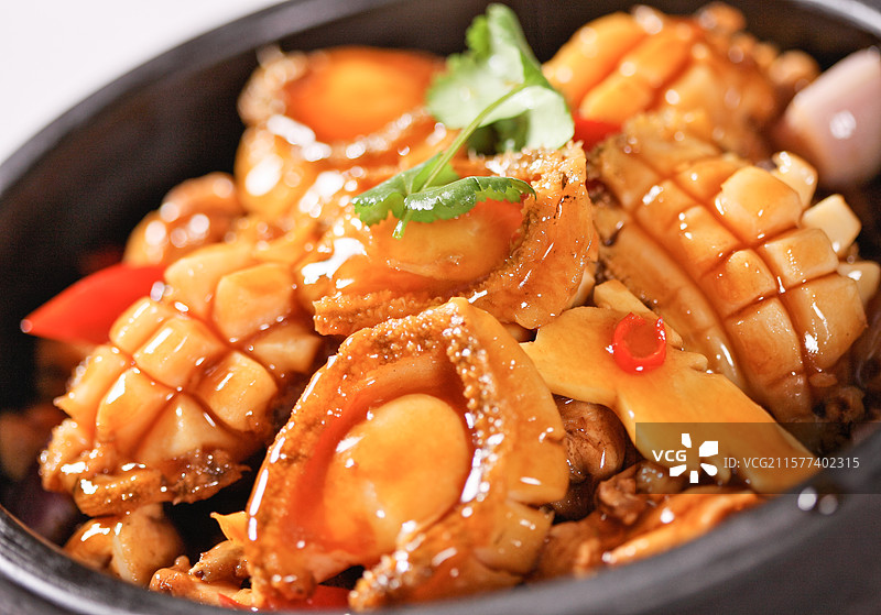 红烧鲍鱼图片素材