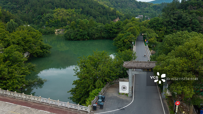 桐庐富春江小三峡芦茨湾风景图片素材