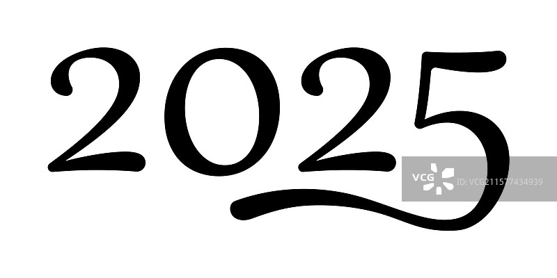 2025 手写文本排版设计图片素材