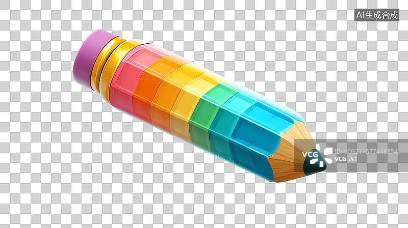 【AI数字艺术】彩色铅笔图片素材