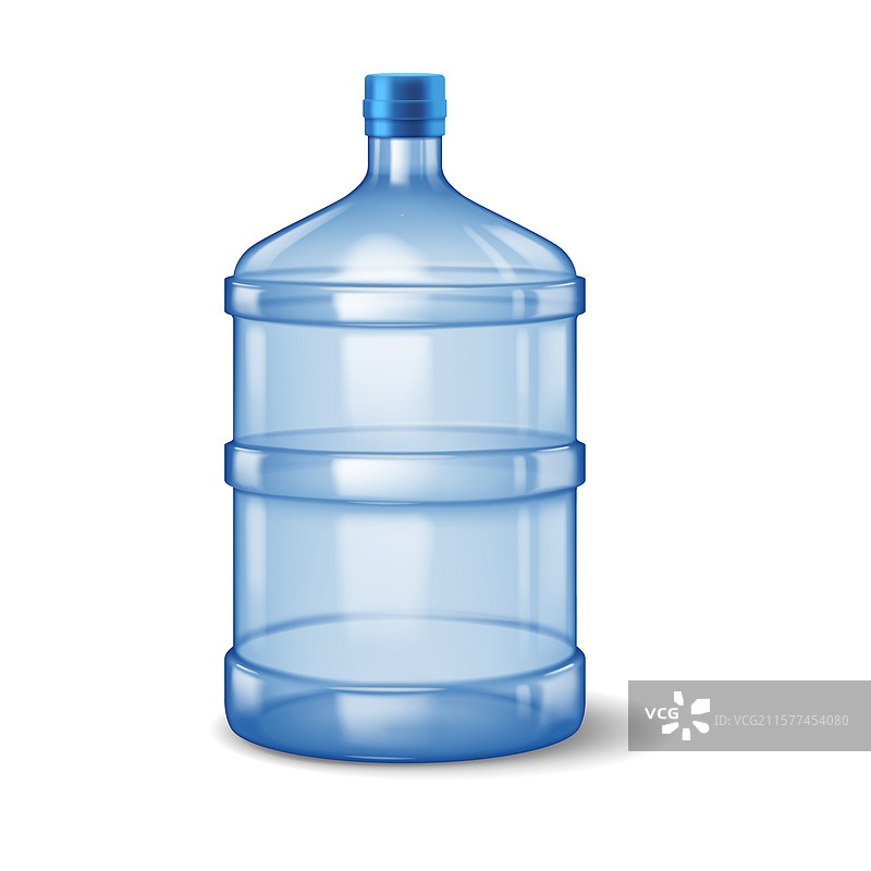 大型透明蓝色水瓶图片素材