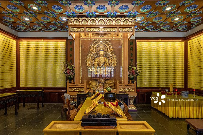 上海真如寺 普贤菩萨图片素材