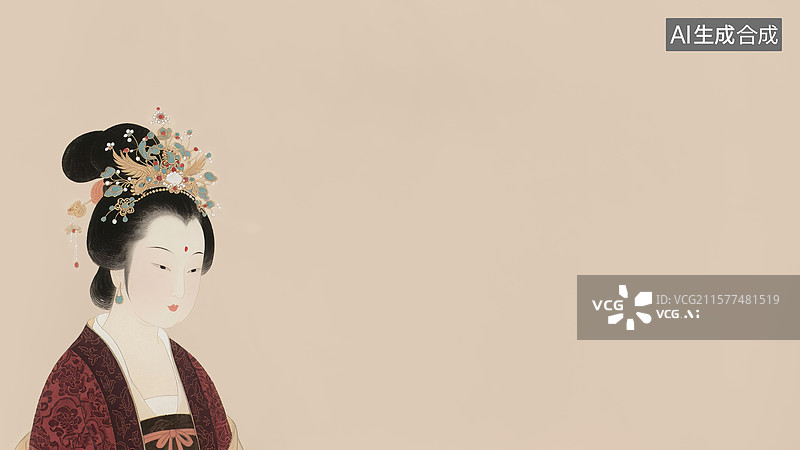 【AI数字艺术】水墨画左下图片素材