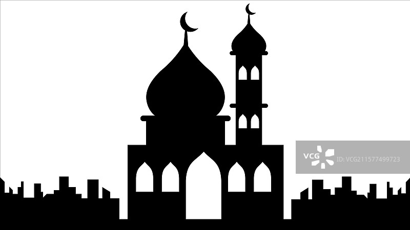 清真寺建筑图片素材