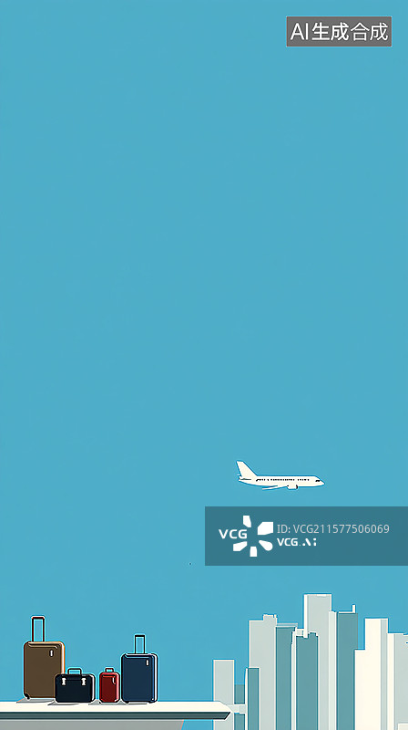 【AI数字艺术】梦想起飞的旅程图片素材