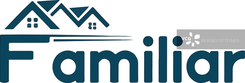 一个带有“familiar”字样的标志图片素材