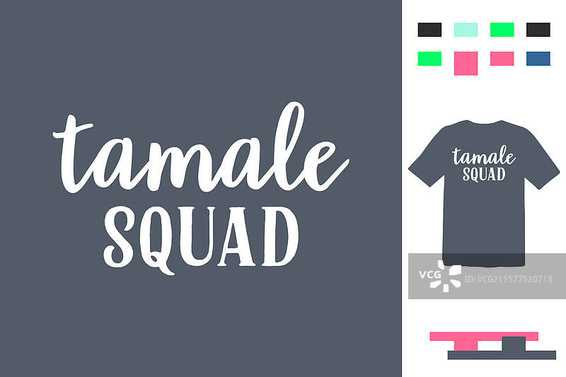 墨西哥美食爱好者T恤设计图片素材