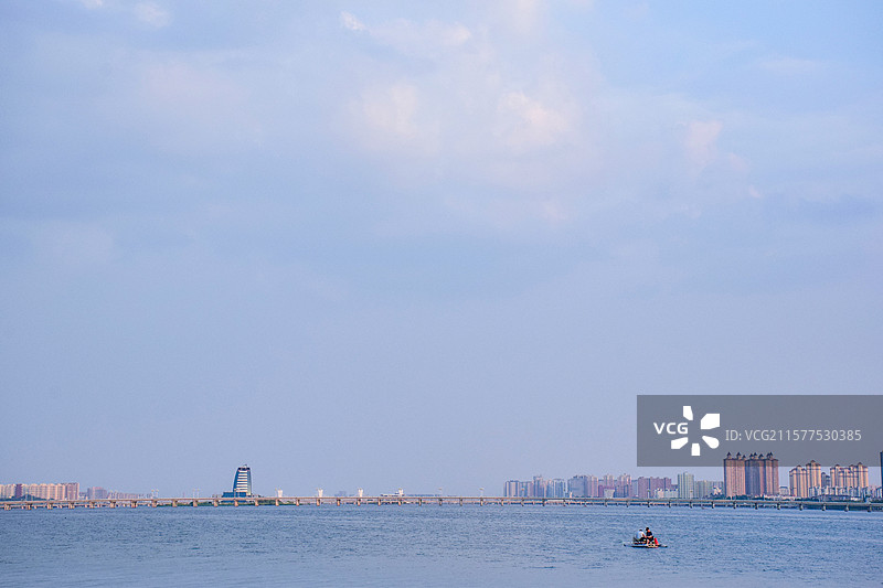 城市天际线风光图片素材