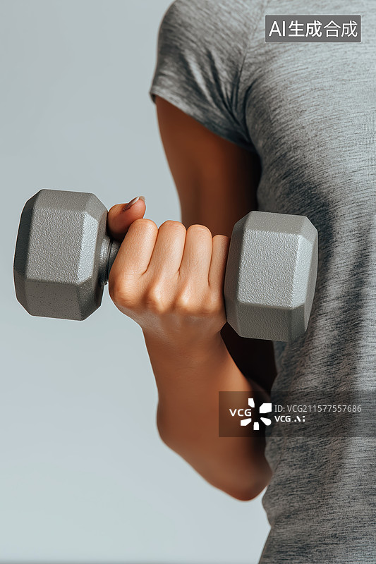 【AI数字艺术】哑铃锻炼图片素材