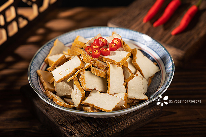 湖南老香干图片素材