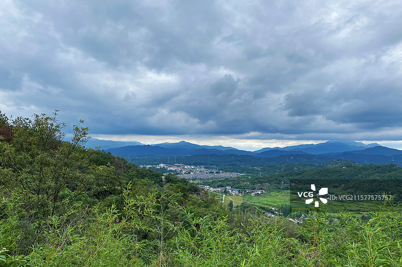 罗山县何家冲图片素材