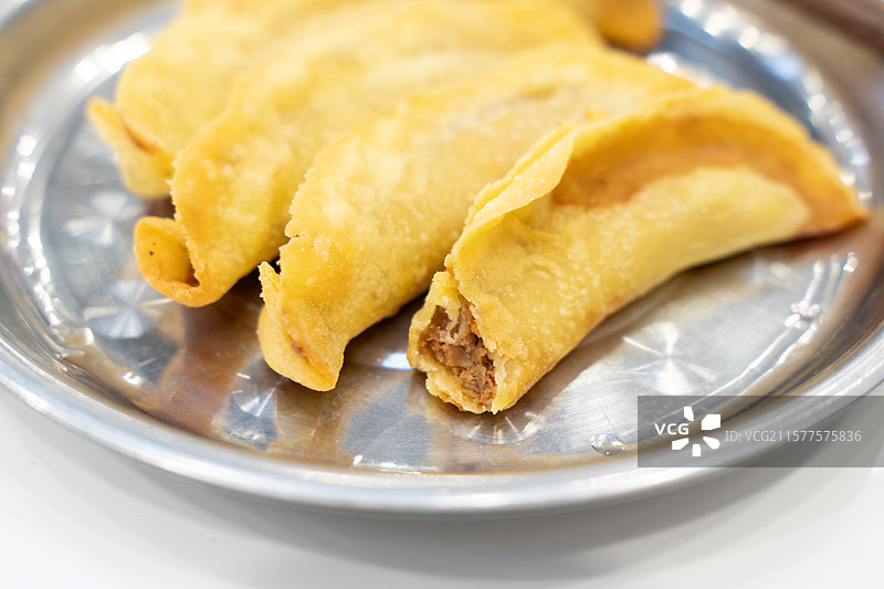 南京牛肉锅贴图片素材