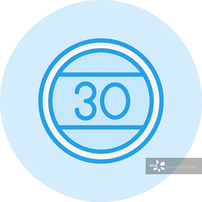 限速标志设计图片素材