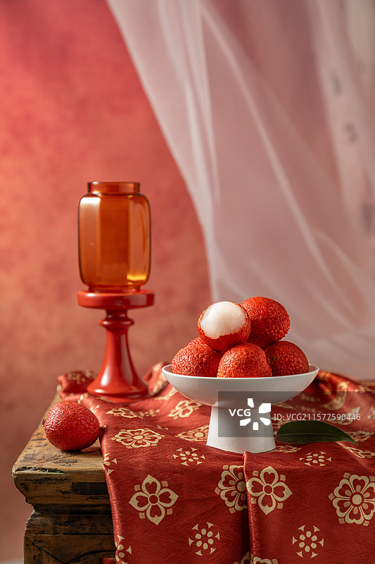 荔枝，长安的荔枝图片素材