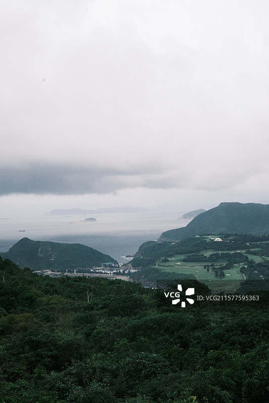 远眺山海之间图片素材