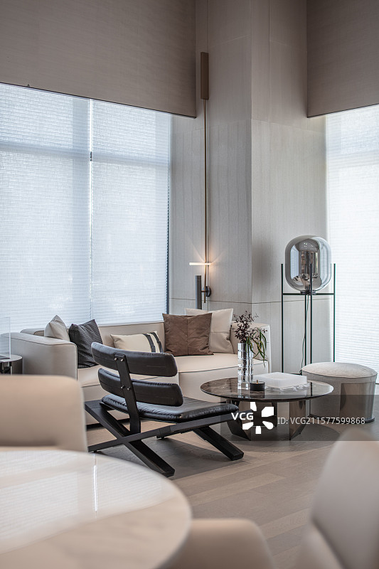 开放式客厅与餐厅一体化设计图片素材