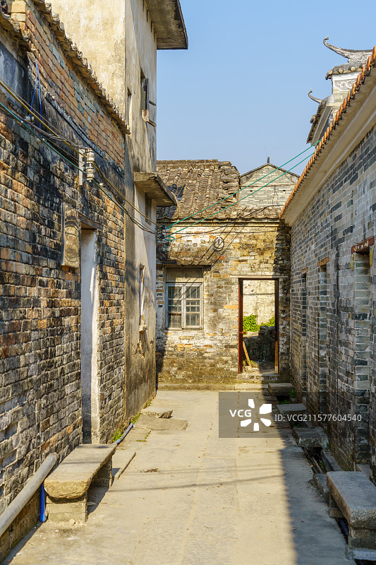 广东清远佛冈县龙山镇上岳古村图片素材